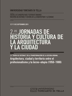 cover image of 2.* Jornadas de Historia y Cultura de la Arquitectura y la Ciudad